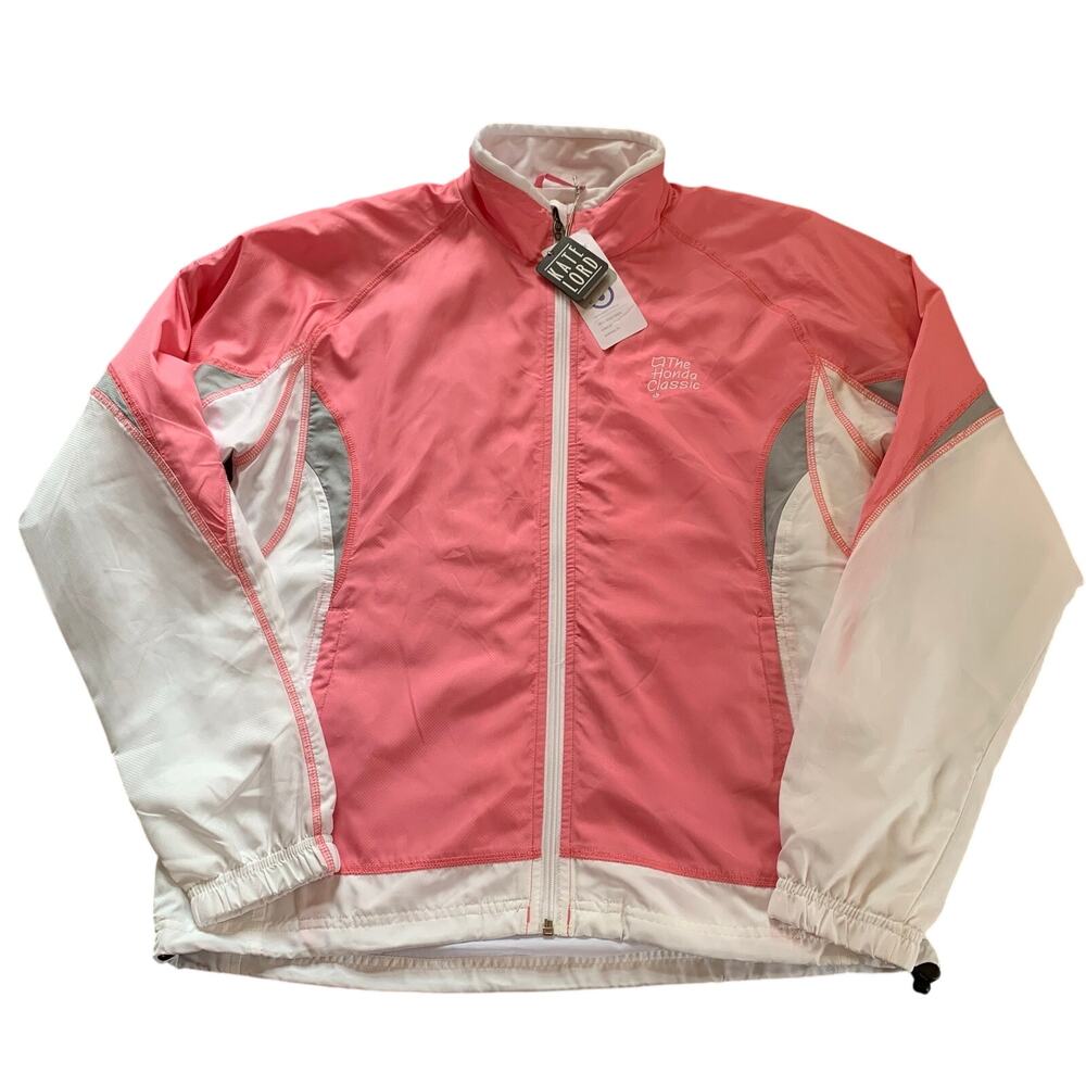 NWT Kate Lord The Honda Classic Full Zip Ahead Performance Windbreaker Jacket M